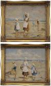 RANDALL Mary J. Figures On A Beach RANDALL Mary J. Figures On A Beach