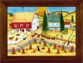 RANK William Oil On Velvet Theorem Of A Farm RANK William Oil On Velvet Theorem Of A Farm