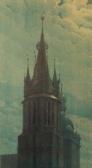 RAPACKI Józef Mary's Tower In Krakow RAPACKI Józef Mary's Tower In Krakow