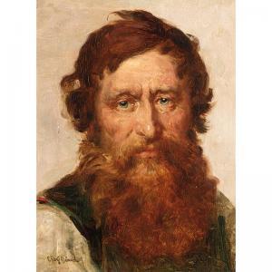 <b>Johann Rudolf</b> Rapp - Portrait Of A Bearded Man, Depicted Half Length - rapp_johann_rudolf-portrait_of_a_bearded_man_depicted_ha~OM901300~10000_20070327_AM1020_200