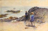 RATTRAY Alexander Wellwood Children On A Rocky Beach RATTRAY Alexander Wellwood Children On A Rocky Beach