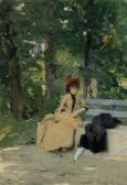 RAVEL Edouard John E. Femme Assise À La Gabiule RAVEL Edouard John E. Femme Assise À La Gabiule