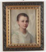 RAYNAUD Auguste Ritratto Femminile RAYNAUD Auguste Ritratto Femminile
