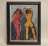 REDEIN Alexander 2 Standing Modernist Nude Figures REDEIN Alexander 2 Standing Modernist Nude Figures