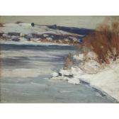 REDFIELD Edward Willis The Delaware River In Winter REDFIELD Edward Willis The Delaware River In Winter