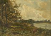 REDGATE Arthur William The Windingtrent, Cattle In Riverside Pasture REDGATE Arthur William The Windingtrent, Cattle In Riverside Pasture