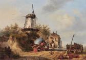 REDIG Laurent Herman Landscape With A Windmill REDIG Laurent Herman Landscape With A Windmill