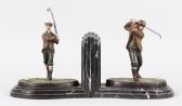 REECE G. Golfing Bookends REECE G. Golfing Bookends
