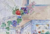 REEVE Russell Sidney Flowers In Portuguese Studio; Flowers Of Portugal REEVE Russell Sidney Flowers In Portuguese Studio; Flowers Of Portugal