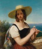 REICHMANN George Friedrich The Egg Girl REICHMANN George Friedrich The Egg Girl