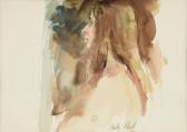 REID Charles Portrait In Watercolor REID Charles Portrait In Watercolor