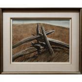 REID Jack Henry Rail Fence Study (snow Covered Rail Fence) REID Jack Henry Rail Fence Study (snow Covered Rail Fence)