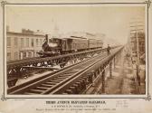 REID JR.JOHN Group Of 3 Photographs Of The New York Elevated Railroad REID JR.JOHN Group Of 3 Photographs Of The New York Elevated Railroad