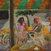 REIDAR Magnus Two Women At Cafe REIDAR Magnus Two Women At Cafe