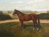 REIMANN Robert Portrait Of A Horse In Landscape REIMANN Robert Portrait Of A Horse In Landscape