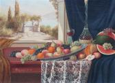 REINPRECHT J.K. Two Interior Still Life Paintings REINPRECHT J.K. Two Interior Still Life Paintings