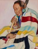 REISS Winold Chief Curly Bear, Blackfoot REISS Winold Chief Curly Bear, Blackfoot
