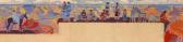 REISS Winold Grand Canyon Mural Sketch REISS Winold Grand Canyon Mural Sketch