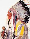 REISS Winold Portfolio - Blackfeet Indians Of Glacier National Park REISS Winold Portfolio - Blackfeet Indians Of Glacier National Park