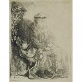 REMBRANDT Abraham Caressing Isaac REMBRANDT Abraham Caressing Isaac