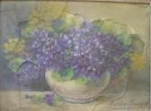 RENAUD Madeleine Bouquet Dhortensias RENAUD Madeleine Bouquet Dhortensias