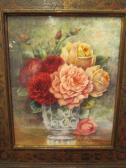 RENAUD Madeleine Nature Morte Aux Roses RENAUD Madeleine Nature Morte Aux Roses