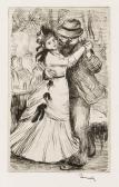 RENOIR Auguste La Danse À La Campagne, 2e Planche RENOIR Auguste La Danse À La Campagne, 2e Planche