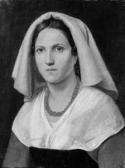 RETHEL Alfred Bildnis Einer Jungen Frau Aus Der Umgebung Von Rom. RETHEL Alfred Bildnis Einer Jungen Frau Aus Der Umgebung Von Rom.