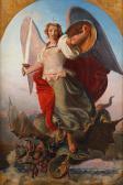 RETHEL Alfred Erzengel Michael (studie) RETHEL Alfred Erzengel Michael (studie)