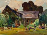 RICHARD Rene Jean La Maison Qui Fut Habitée Par Clarence Gagnon À Baie-st-paul RICHARD Rene Jean La Maison Qui Fut Habitée Par Clarence Gagnon À Baie-st-paul
