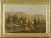 RICHARDS Frederick de Bourg Lake And Mountains RICHARDS Frederick de Bourg Lake And Mountains