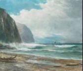 RICHARDSON Alice G. Coastal Scene RICHARDSON Alice G. Coastal Scene