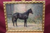 RICHARDSON E. Study Of A Dark Bay Pony RICHARDSON E. Study Of A Dark Bay Pony