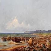 RICHARDT Joachim Ferdinand "parti Af Kullen, Seet Fra Leerhavn" RICHARDT Joachim Ferdinand "parti Af Kullen, Seet Fra Leerhavn"