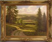 RICHTER Wilmer S. Hügellandschaft RICHTER Wilmer S. Hügellandschaft