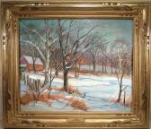 RICHTER Wilmer S. Titled, “quiet Sight”, Chester County Farm In Winter RICHTER Wilmer S. Titled, “quiet Sight”, Chester County Farm In Winter
