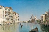 RICO Y ORTEGA Martin Gondole Sur Le Grand Canal De Venise RICO Y ORTEGA Martin Gondole Sur Le Grand Canal De Venise
