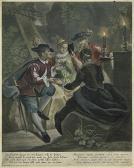 RIDINGER Johann Elias Gruppe Von Zwei Verliebten Spaniern Und Zwei Frauen RIDINGER Johann Elias Gruppe Von Zwei Verliebten Spaniern Und Zwei Frauen