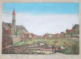 RIEDEL Johann Prospect Des Waysenhauses In Berlin Nebst Der Gegend Außer Dem Stralower Thor RIEDEL Johann Prospect Des Waysenhauses In Berlin Nebst Der Gegend Außer Dem Stralower Thor