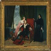RIMBAULT-BORREL Anna A Historic Scene, Presumably Catherine De Medici And Marie Stuart At Nostradamus RIMBAULT-BORREL Anna A Historic Scene, Presumably Catherine De Medici And Marie Stuart At Nostradamus