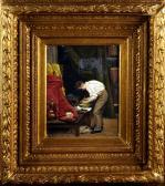 RINGEL Johann Joseph Le Peintre Dans Son Atelier RINGEL Johann Joseph Le Peintre Dans Son Atelier
