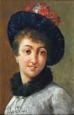 RIOS da Luigi Ritratto Di Signora Con Cappello RIOS da Luigi Ritratto Di Signora Con Cappello