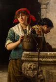 RIOS da Luigi Venetian Girls Drawing Water RIOS da Luigi Venetian Girls Drawing Water
