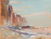 RIOU Louis Adolphe Beach Near Varengeville-sur-mer RIOU Louis Adolphe Beach Near Varengeville-sur-mer