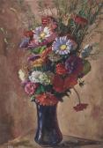 RIOU Louis Adolphe Vase Avec Fleurs RIOU Louis Adolphe Vase Avec Fleurs