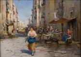 RISPOLI Giuseppe Popolana Al Mercato RISPOLI Giuseppe Popolana Al Mercato