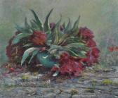 rixon william augustus Still Life Study "floppy Peonies" rixon william augustus Still Life Study "floppy Peonies"