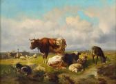 ROBBE Louis Weite Landschaft Mit Weidendem Vieh ROBBE Louis Weite Landschaft Mit Weidendem Vieh