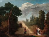 ROBERT Hubert Paesaggio Con Capriccio Architettonico E Figure ROBERT Hubert Paesaggio Con Capriccio Architettonico E Figure