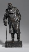 ROBERTS-JONES Ivor Maquette For The Winston Churchill Monument In Parliament Square ROBERTS-JONES Ivor Maquette For The Winston Churchill Monument In Parliament Square